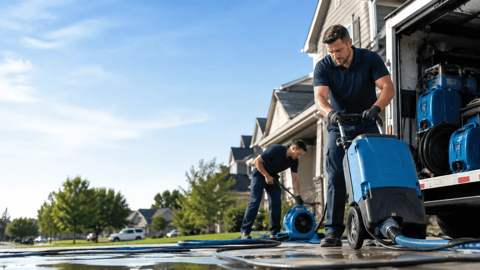 Sump Pump Failure being performed in University Place, WA